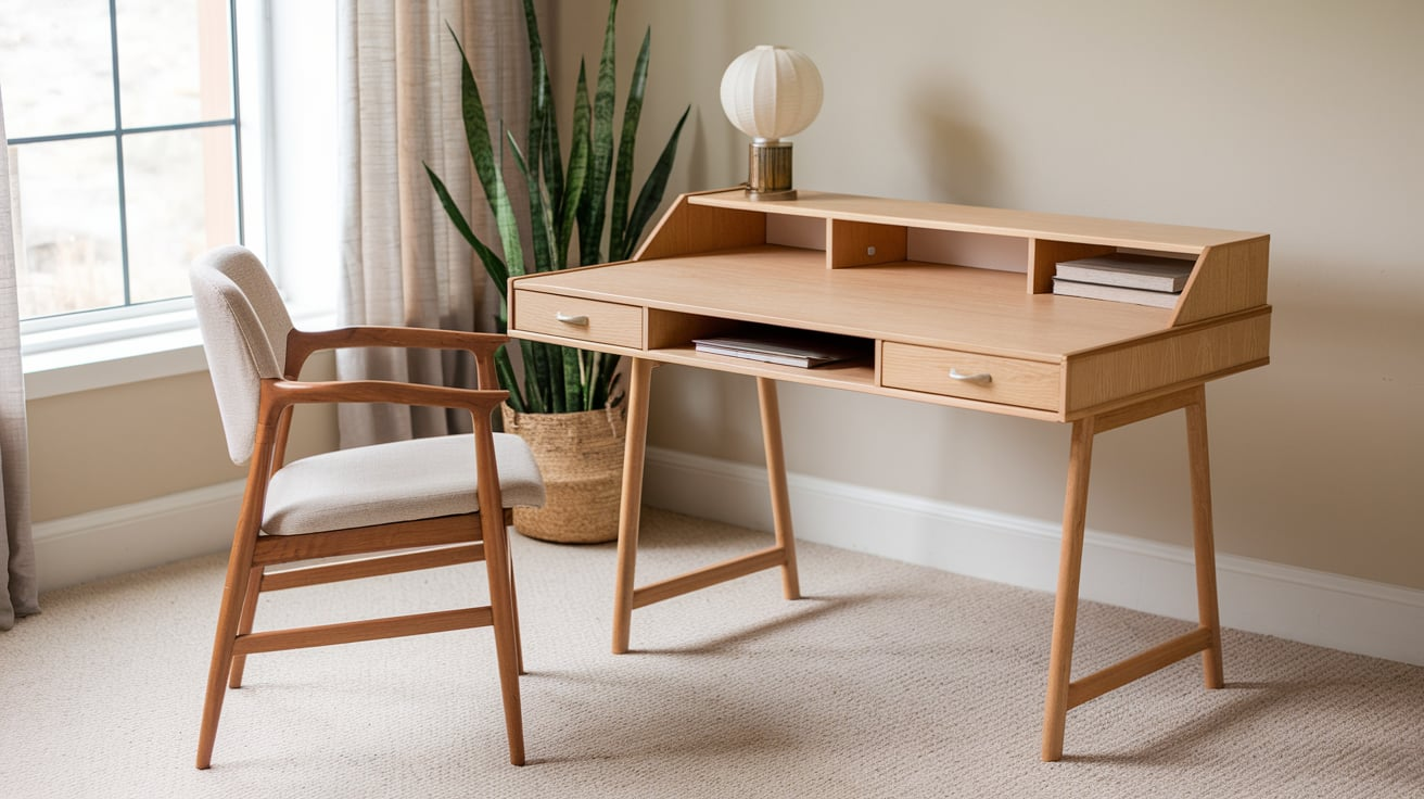 Capen Rectangular Engineered Wood Computer Desk: A Perfect Blend of Style and Function